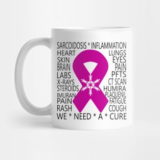 Sarcoidosis Info: We need a cure Mug